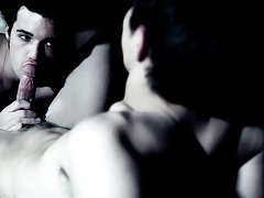 Edmund, played by Krys Perez, and Brice Carson kiss and caress every other, building the anticipation with each bite, suck, and touch gay hung teen tw