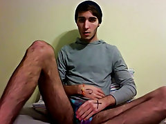 He shows off his long, highly shaggy legs previous to whipping his penis out nude amateur straight men - at Tasty Twink!