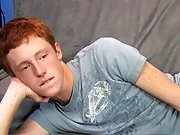 Cute Redhead Alan Parish lays back for a sexy interview with the director and a hot jackoff sesh gay twinks licking at Boy Crush!